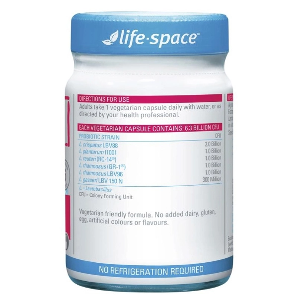 Life Space Women’s Microflora Probiotic 60 Caps BH1012