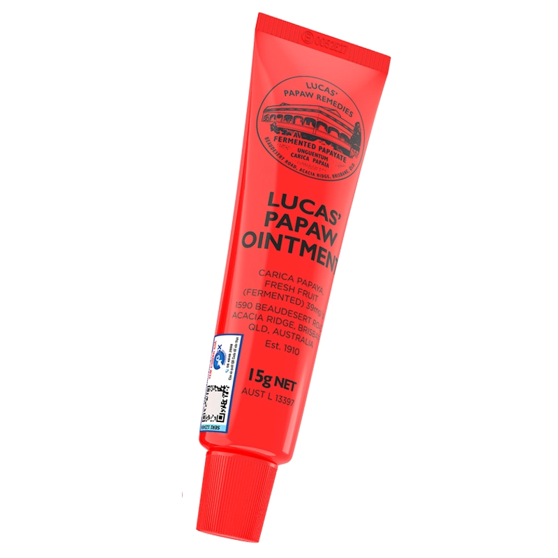 Lucas' Papaw Ointment - 15g Tube with Lip Applicator BH2