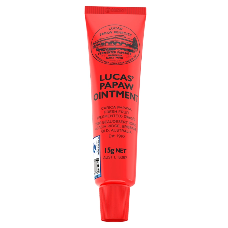 Lucas' Papaw Ointment - 15g Tube with Lip Applicator