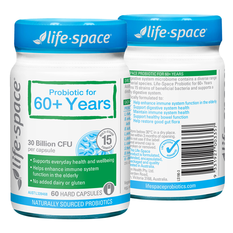 Life Space Probiotic for 60+ Years BH9
