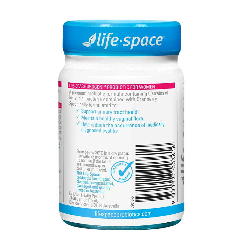 Life-Space Urogen Probiotic For Women